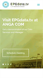 Mobile Screenshot of epgdata.tv